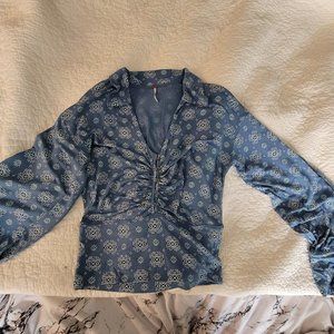 Free People Paisley Top